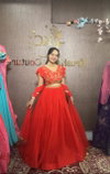 PC 333 Red Embroidery Georgette Party Wear Lehenga Choli Wholesale Price In Surat